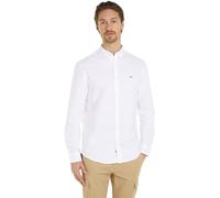 Tommy Jeans Camicia Uomo Regular Oxford Shirt Camicia Casual, Bianco (White), XS