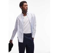 Tommy Jeans - Camicia vestibilità classica blu in lino XL