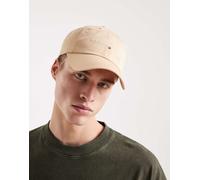 Tommy Jeans Tjm Lineare Logo cap AM0AM14198 Cappello, Beige, Taglia Unica