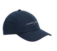 Tommy Jeans Cappellino Uomo Tjm Linear Logo Capam0am12958, Blu Scuro, Taglia Unica
