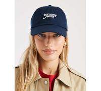 Tommy Jeans - Cappello blu navy con scritta del logo One Size