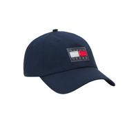 Tommy Jeans, ,Accessories ,Donna ,Blu ,ONE SIZE Cappello da Baseball in Cotone Sportivo Rialzato