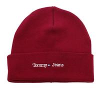 Tommy Jeans Cappello Tjm Sport Beanie Bordeaux AM11016 Red