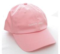 Tommy Jeans Cappello TJW Linear Logo Cap AW0AW15845 Rosa O Parme