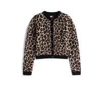 TOMMY JEANS CARDIGAN LEOPARD marrone | L