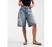 Tommy Jeans - Charlie - Pantaloncini di jeans lavaggio blu medio W30