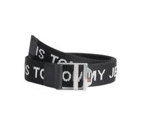 Cintura Tommy Jeans AW0AW11650 Donna Blu scuro con scritta logo estesa