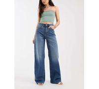 Tommy Jeans - Claire - Jeans a fondo ampio e vita alta lavaggio blu medio W25 L30