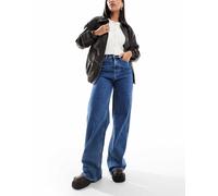 Tommy Jeans - Claire - Jeans a fondo ampio e vita alta lavaggio medio-Blu W34 L30