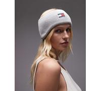 Tommy Jeans - Core - Fascia grigia con logo-Bianco One Size