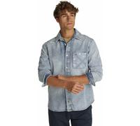 Tommy Jeans Denim M - camicia maniche lunghe - uomo 2XL Light Blue man