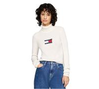 Tommy Hilfiger High Neck Badge W - Maglione - Donna XS