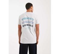 Tommy Jeans - Dollar Stack - T-shirt grigio chiaro con logo 48