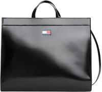 Tommy Jeans borsa a mano da donna con tracolla borsa shopper nero 37x30x14 cm