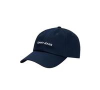Tommy Jeans Donna Cappellino Linear Logo Cappellino da Baseball, Blu (Dark Night Navy), Taglia Unica