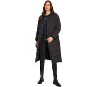 Tommy Jeans Donna Cappotto Piumino Maxi Essential Puffer Lunghezza al Ginocchio, Nero (Black), XXS