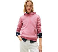 Tommy Jeans Donna Felpa Linear con Cappuccio, Rosa (Mystic Pink), XXS