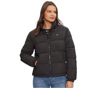 Tommy Jeans Donna Giacca Imbottita Essential Puffer con Colletto, Nero (Black), XL
