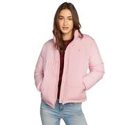 Tommy Jeans Donna Giacca Imbottita Essential Puffer con Colletto, Rosa (Ballet Pink), XL
