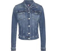 Tommy Jeans Donna Giacca in Jeans Vivianne Chiusura con Bottoni, Blu (Denim Medium), XL