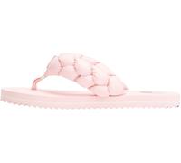 Tommy Jeans Donna Infradito Braided Beach Sandal con Dettaglio a Treccia, Multicolore (Misty Pink), 40