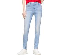 Tommy Jeans Donna Jeans Nora Skinny Fit, Blu (Denim Light), 33W/28L