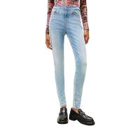 Tommy Jeans Donna Jeans Nora Skinny Vita Media, Blu (Denim Light), 32W/26L