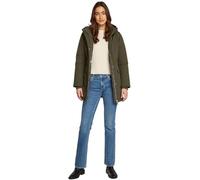 Tommy Jeans Donna Parka con Cappuccio, Verde (Fatigue Green), XXS