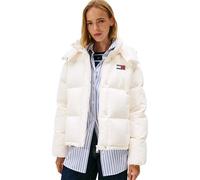 Tommy Jeans - Tjw Alaska Grid Down DW0DW21623 Bianco - Abbigliamento M Bianco