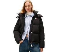Tommy Jeans Donna Piumino Alaska Grid Down con Cappuccio, Nero (Black), XS