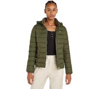 Tommy Jeans Donna Piumino Basic Giacca da Mezza Stagione, Verde (Fatigue Green), XXS