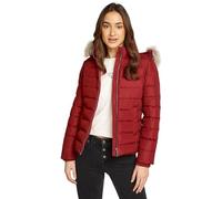 Tommy Jeans Donna Piumino Basic Hooded Down Jacket con Cappuccio, Rosso (Regatta Red), XS