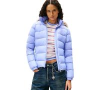Tommy Jeans Donna Piumino Basic Hooded Down Jacket con Cappuccio, Viola (Vintage Iris), M