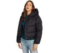 Tommy Jeans Donna Piumino Caldo, Nero (Black), XL