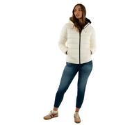 Tommy Jeans Hood Prnt Down W - giacca tempo libero - donna S White woman
