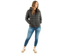 Tommy Jeans Hood Prnt Down W - giacca tempo libero - donna XL Black woman