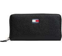 Tommy Jeans Donna Portafogli Must Large con Zip, Nero (Black), Taglia Unica