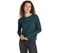 Tommy Jeans Donna Pullover Essential Crew Neck Scollo Rotondo, Blu (Deep Seawater), XS
