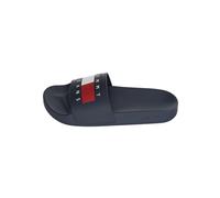 Tommy Jeans Donna Scarpe da Mare Flag Pool Slide Ciabatte, Blu (Dark Night Navy), 39