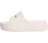 Tommy Jeans Donna Scarpe da Mare Flatform Pool Slide Grosse, Avorio (Newsprint), 41/42