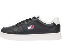 Tommy Jeans Donna Sneakers con Suola Alta The Greenwich in Pelle, Blu (Black), 40
