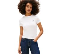 Tommy Jeans Donna T-Shirt Maniche Corte Confezione da 2 con Scollo Rotondo