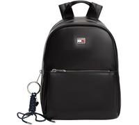 Tommy Jeans Tjw City Charm Dome Backpack Aw0aw18579, Zaino Donna, Black (Black), One Size