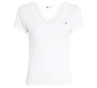 Tommy Jeans Essential Rib V - T-shirt - donna M White woman