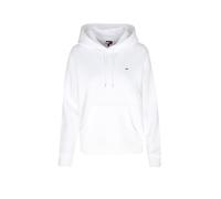 Tommy Jeans Reg S Flag Hoodie Bianco XS Donna