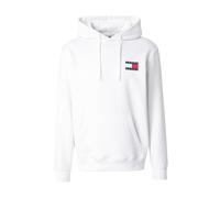 Tommy Jeans Felpa 'ESSENTIAL' navy / rosso / bianco, Taglia M