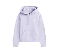 TOMMY JEANS Boxy Badge W - felpa con cappuccio - donna S Light Violet woman