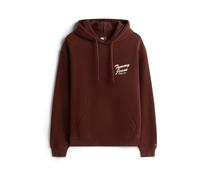 Tommy Jeans Felpa marrone scuro / bianco Uomo Tommy Jeans S marrone scuro / bianco
