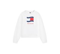 Tommy Jeans Felpa navy / rosso / bianco Donna Tommy Jeans XXL