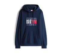 Tommy Jeans Felpa navy / rosso scuro / bianco Uomo Tommy Jeans XXL navy / rosso scuro / bianco